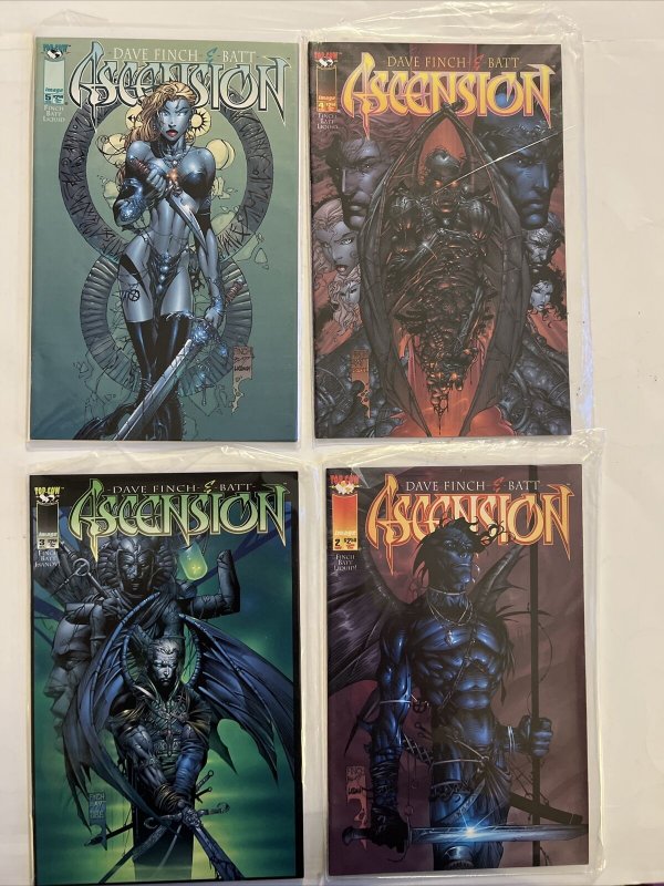 Ascension #1/2 0 1 1 1-22 Complete Run David Finch Lot Of 26 Top Cow Comics 1997 