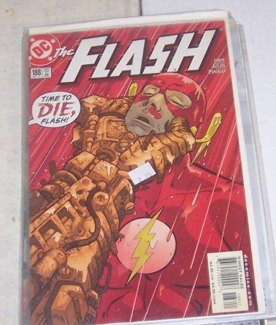 FLASH # 188 (Sep 2002, DC) CYBORG THE ROGUES GOLDFACE