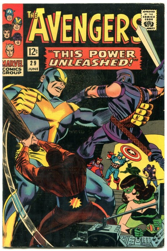 The Avengers #29 1966- This Power Unleashed VF-