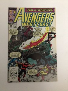 Avengers West Coast #54 Direct Edition (1990)