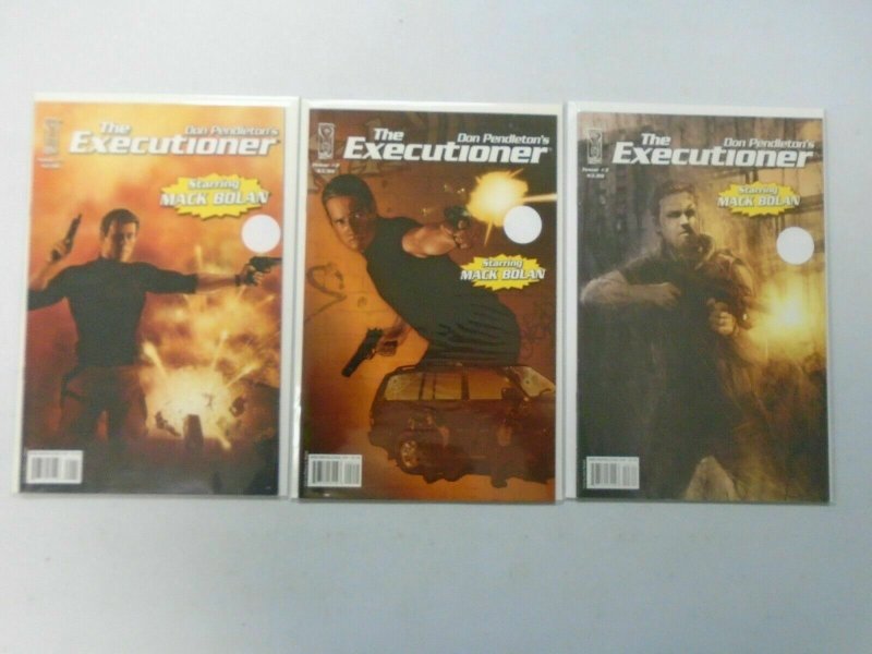 Don Pendleton's The Executioner Mack Bolan Run: #1-3 8.0 VF (1993)