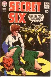 SECRET SIX 6 VF+   March 1969 COMICS BOOK