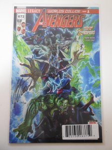 Avengers #672 Signed W/ Certificate of Authenticity!