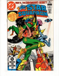 All-Star Squadron #11 Golden-Age DC Heroes Joe Kubert Cover)  / ID#NN