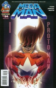 Mega Man (2nd Series) #54B VG ; Archie | low grade comic Variant Proto Man Cover