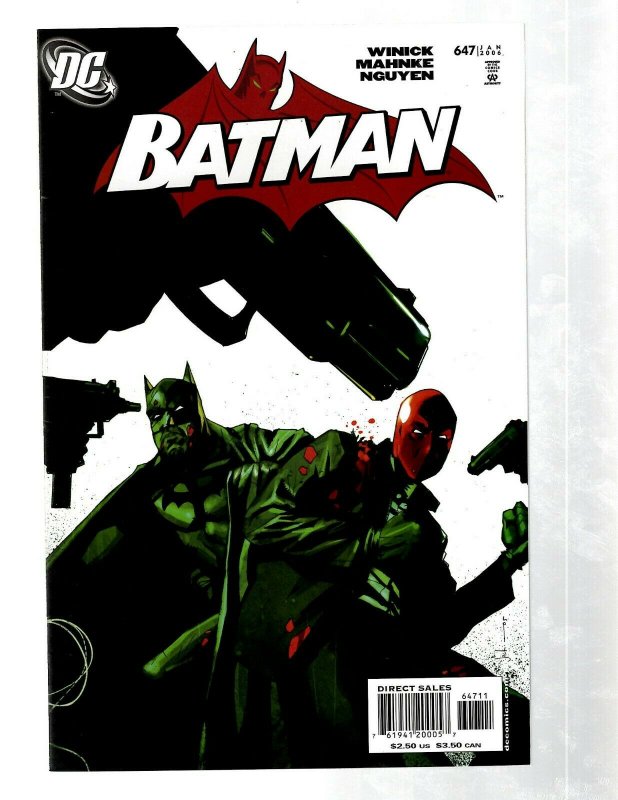 7 Batman DC Comic Books # 647 648 650 651 652 654 ANN 25 Joker Robin Gotham RB27