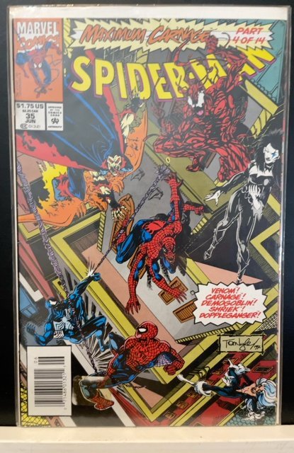 Spider-Man #35 Newsstand Edition (1993)
