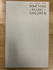 Something is Killing the Children #27 Scotts Blank Variant