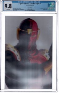 Captain America: Cold War Alpha Ross Cover (2023) Captain America