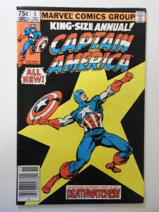 Captain America Annual #5 (1981) FN/VF Condition!