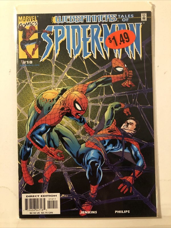 11 WEBSPINNERS TALES OF SPIDER-MAN #1(variant) 1 6 7 9-11 13 15 16 1999 MARVEL 