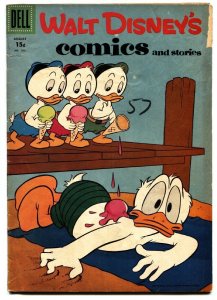 WALT DISNEY'S COMICS & STORIES #203 DONALD DUCK  BARKS VG-