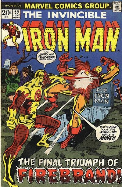 Iron Man #59 (ungraded) stock photo