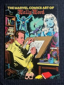 1982 THE MARVEL COMICS ART OF Wally Wood HC FN+ 6.5 1st Thumbtack