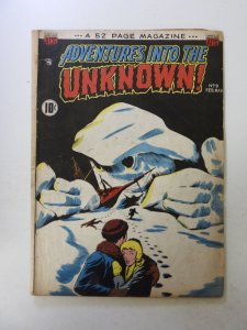 Adventures Into the Unknown #9 (1950) VG/FN condition