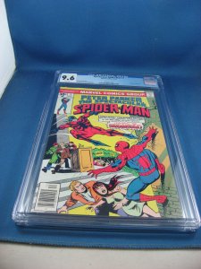 SPECTACULAR SPIDERMAN 1 CGC 9.6 WHITE PAGES FIRST ISSUE TARANTULA MARVEL 1976