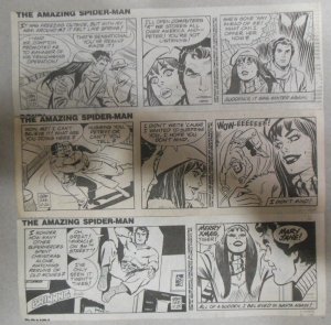 (312) Amazing Spiderman Dailies by Stan Lee 1985 Size: 2.5 x 7 inch
