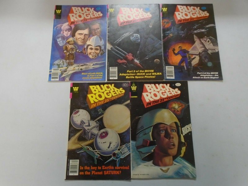 Buck Rogers in the 25th Century lot 10 different issues avg 6.0 FN (Whitman)