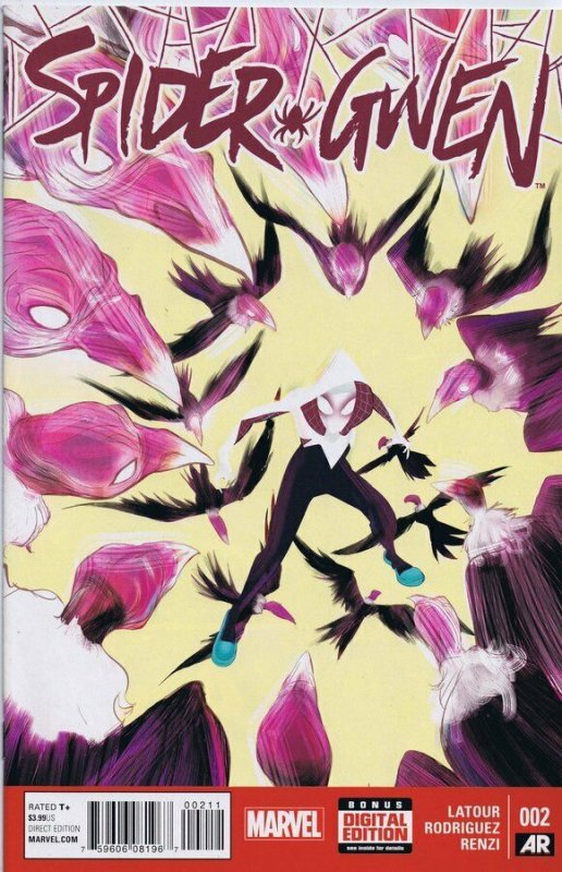 Spider-Gwen #2 2015 Marvel Comics Robbi Rodriguez Cover