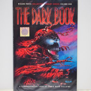 The Dark Book Volume 1 NM A look at Comic book Villians Wizard Press