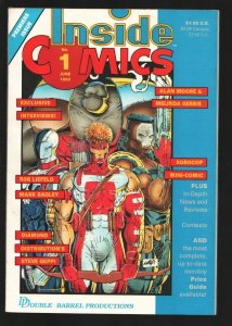 Inside Comics #1 1992-Comics info & price guide-Over 180 pages of comic book ...