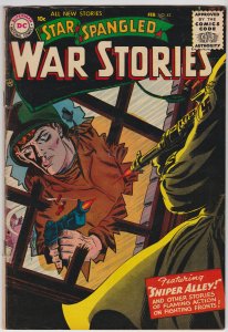 Star Spangled War Stories #42 (Feb 1956) 3.0 GD/VG DC Comics