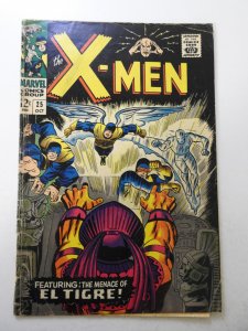 The X-Men #25 (1966) FR/GD Condition 3 in spine split