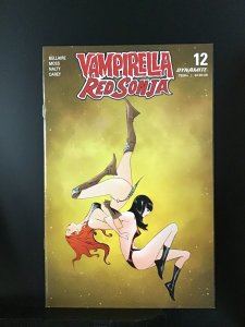 Vampirella/Red Sonja #12 (2020) Jae Lee cover art