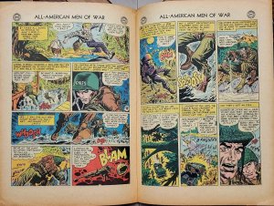 ALL-AMERICAN MEN OF WAR #38 FN- (DC 1956) JUMPING JEEP! Joe Kubert SILVER AGE