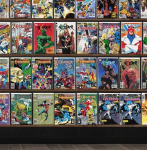 Huge Lot 150+ Comics with Cable, Excalibur, Marvel Comics Presents & More!