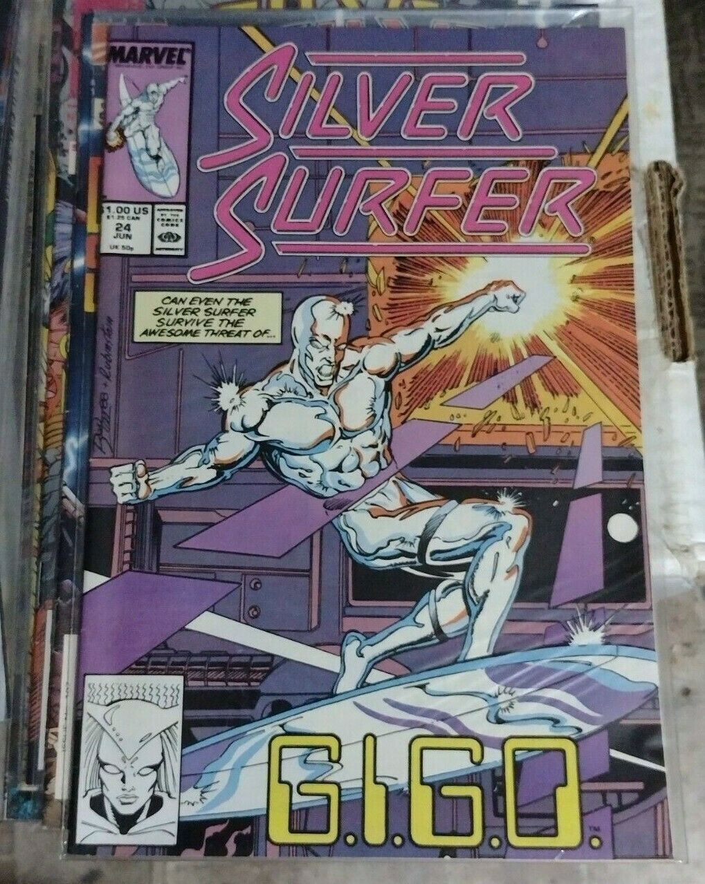 Silver Surfer #7 ~ NEAR MINT NM ~ 1988, Marvel Comics 