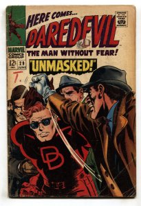 Daredevil #29--1967--1st Jester--Marvel--Silver Age--G