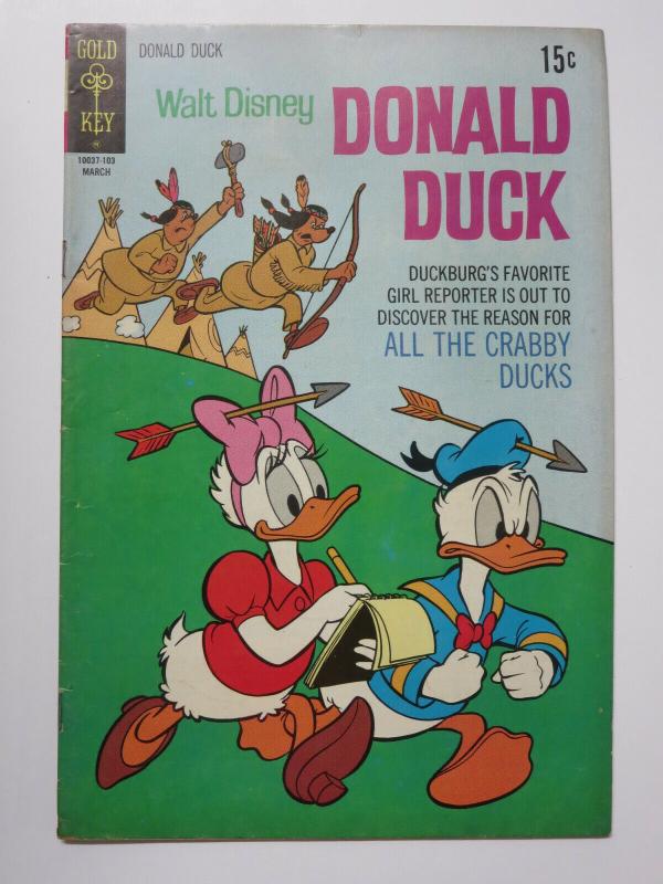 Donald Duck (Gold Key 1971) #136 VG Disney Comics Book