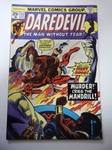 Daredevil #112 (1974) FN+ Condition MVS Intact