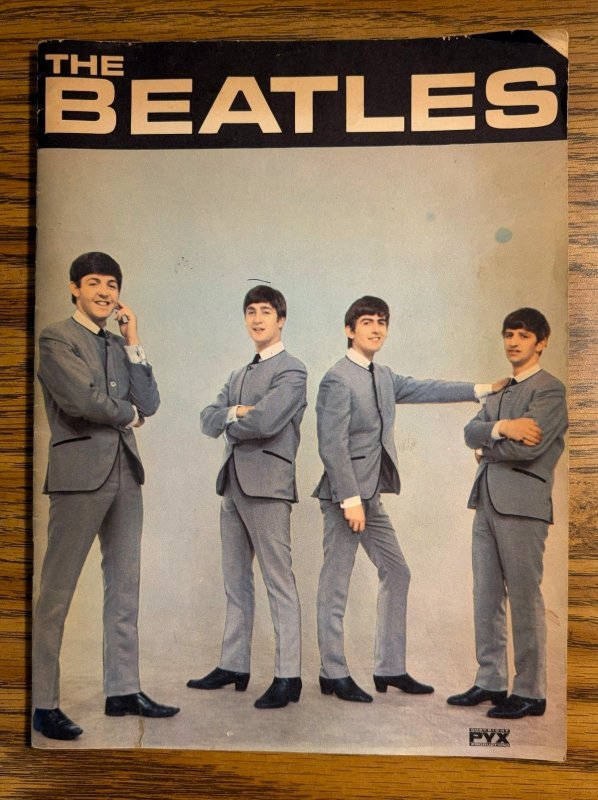 1964 Vintage THE BEATLES Picture Book Highlight Publications / PYX New York BOOK