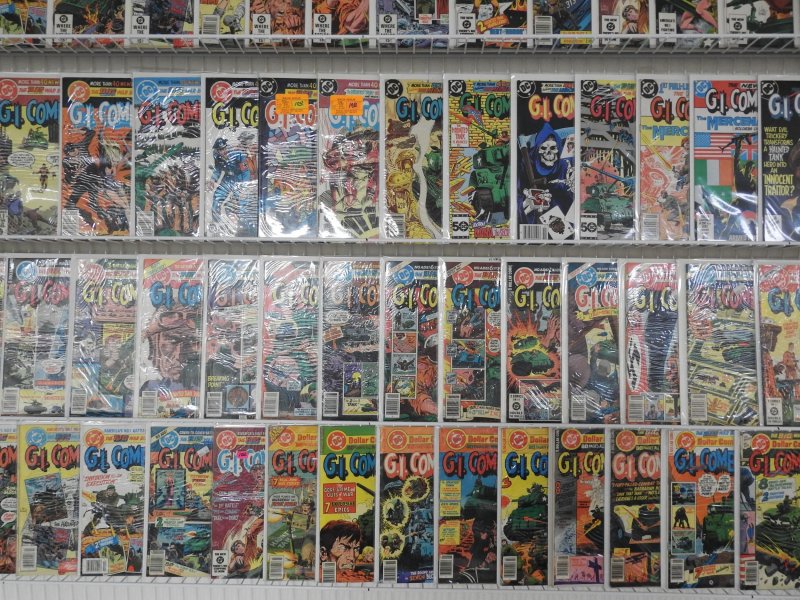 Huge Lot 90+ All G.I. Combat Comics!!! Avg FN+ Condition!