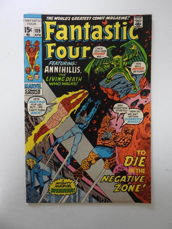 Fantastic Four #109 (1971) FN/VF condition