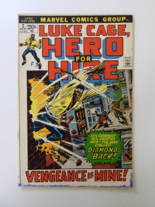 Hero for Hire #2 (1972) FN/VF condition overspray