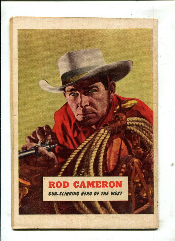ROD CAMERON WESTERN #4 Fisherman Collection (5.5) 1950