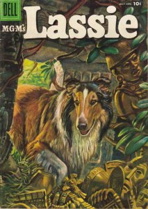 Lassie #35 GD ; Dell | low grade comic July 1957 MGM dog