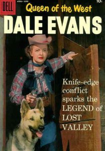 Queen of the West, Dale Evans #19 FN ; Dell | April 1958 western