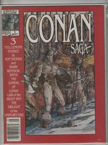 CONAN SAGA #1 VF- A01254