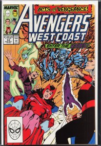 Avengers West Coast #53 (1989) West Coast Avengers / Avengers West Coast