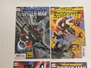 4 Miles Morales Spider-Man Marvel Comic Books #10 11 12 13 21 TJ43