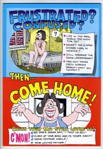 MOM’S HOMEMADE COMICS #3 - Comix - 6.5, OW-W - 1st printing