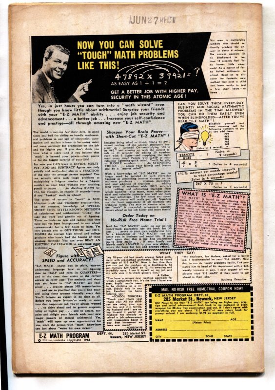 Archie's Rival Reggie #15--1963--Tennis cover--Betty & Veronica--comic book