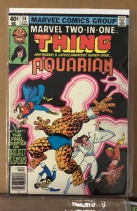 Marvel Two-in-One #58 (1979)