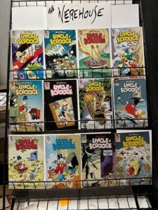 WALT DISNEY UNCLE SCROOGE Lot 28 diff 243 (1st Disney)-272 most FINE or Better