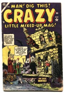 CRAZY #1-1953-MAD COMICS IMITATION-MANEELY-DAVY BERG-g+