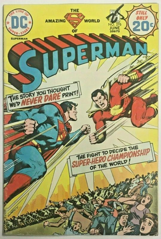 SUPERMAN#276 VG/FN 1974 DC BRONZE AGE COMICS